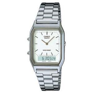 카시오 CASIO AQ-230A-7DMQ 빈티지 디지털 메탈밴드