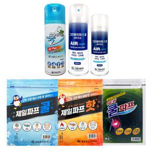 대일에어파스 10개/대일 쿨파프/쿨/(50매) 제일파프 쿨 핫