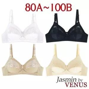 [비너스자스민]편안한 매쉬망 노와이어 마담브라1종(JBR2028A)