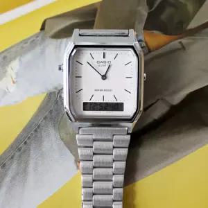 카시오 AQ-230A-7D 메탈 공용 데일리 손목시계
