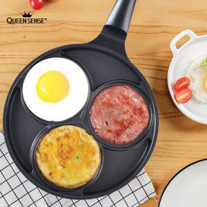퀸센스 3구에그팬 24cm 인덕션겸용 후라이팬 멀티팬
