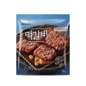 [피코크][본사배송][피코크] 떡갈비 450g X 3봉