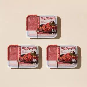 [하남쭈꾸미]맛있게 매운맛! 하남쭈꾸미 500g X 3팩