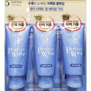 센카 퍼펙트휩페이셜워시생크림거품 클렌징폼 120g3입 퍼펙트 휩 페이셜 워시 생크림 거품