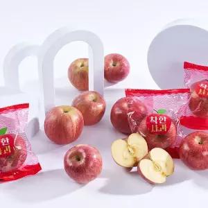 [하프클럽/착한식탁]착한 햇 세척사과 실중량 5kg 소과