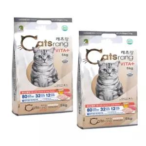 New 전연령 올라이프 비타플러스 고양이 건식사료 닭+참치 5kgx2개