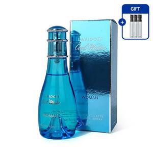 향수 쿨워터 우먼 EDT 100ml + 앰플3종