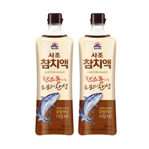 사조 참치액 900ml x2개 요리용 소스
