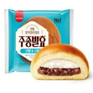 삼립  주종발효)단팥크림빵 115g*10봉