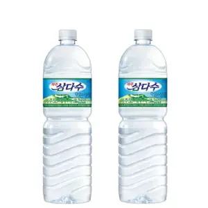 제주 삼다수 생수 2L x 12개 유라벨 부족시 무라벨 발송