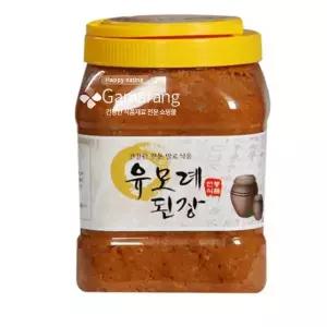 국산콩 천일염으로 만든 유모례 전통된장3kg가마랑
