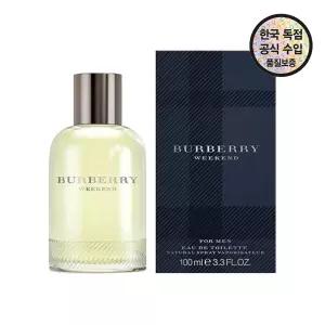 [공식수입원] 버버리 위크엔드 포 맨 EDT 100ML