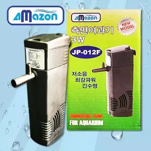 다팜아쿠아 아마존 JP-012F 3W 저소음 긴수명 간편한 설치 30cm 이하 수조 사용 측면 여과기