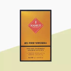 골드 카무트효소 3g x 30포 x 1박스(1개월분) 카뮤트효소 카무트골드