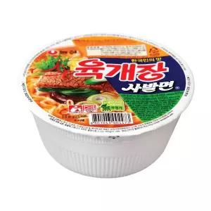 [농심] 육개장 작은컵 컵라면 24개입