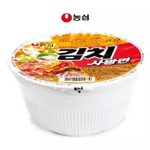 [농심] 컵라면 작은컵 김치 사발면 86gX24입