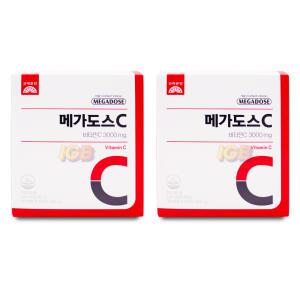 고려은단 메가도스C 비타민C 3000 3g x 100포 2통 I