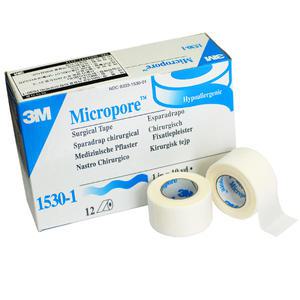 3M 종이반창고 흰색 1530-0 1530-1 마이크로포