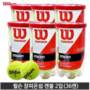 윌슨 챔피언쉽 테니스 공 2개입 36캔 1박스