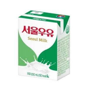 서울우유 흰우유 멸균 200ml 48팩
