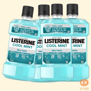 리스테린쿨민트 마일드 리스테린 750ml 4병
