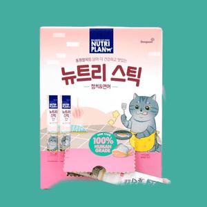 고양이 츄르 간식 뉴트리스틱 참치연어 1.4kg (100개 구성) 정말좋은