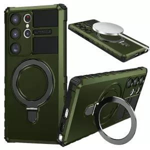 갤럭시S24 S24플러스 S24울트라 S24FE 풀커버 맥세이프 링 거치대 하드 범퍼 핸드폰 케이스