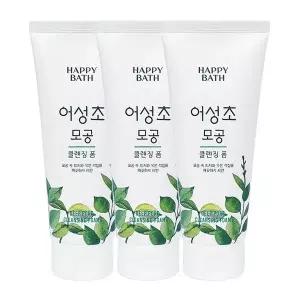 [해피바스] 어성초 모공 클렌징폼 200g x3
