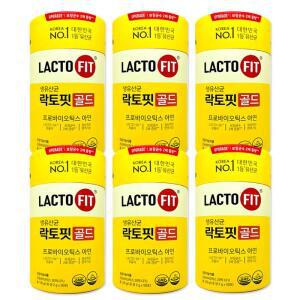 [종근당건강] 생유산균 락토핏 골드 2g X 50포 6통 dn
