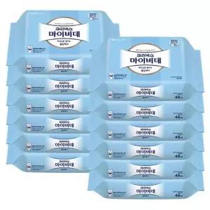 유한킴벌리 크리넥스 마이비데 리필형 46매 /총 12팩