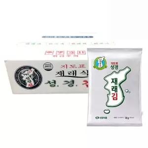 [G] [성경김본사] 재래 전장김 30g x 20봉