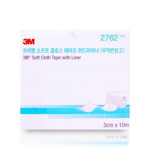3M 소프트 클로스 테이프 위드라이너 부직 천 반창고 2762