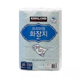 코스트코 휴지 커클랜드 시그니처 프리미엄화장지 40m x 30롤 3겹