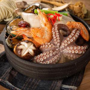 원조 프리미엄 용왕 해신탕 3-4인분 (닭+전복+문어+새우+약재) 몸보신 끝판왕