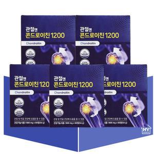관절엔 콘드로이친1200 소연골 관절통증 60정X5개