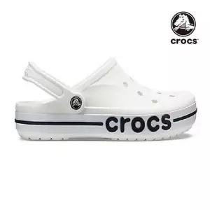[크록스]슬리퍼 샌들 TQJ 205089-126 BAYABAND CLOG WHI/NAVY