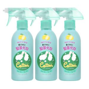 온더바디 코튼풋 발을씻자 풋샴푸 레몬 385ml X 3개