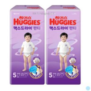 하기스 맥스드라이 5단계 남아 팬티 기저귀 44p 2팩
