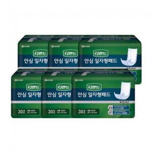 HM G22125디펜드 안심 일자형 패드 30매x6팩 2029415