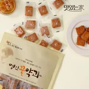 맛있는家 김규흔 한과 명인 꿀약과 파우치형) 500g