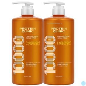 엘라스틴 프로틴클리닉 고영양 대용량 샴푸 1000ml X2