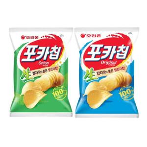 오리온 포카칩 오리지날 66gX5개 + 포카칩 어니언 66gX5개
