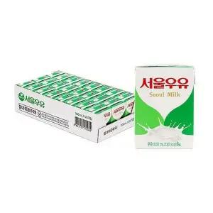서울우유 멸균우유 200ml x 48팩