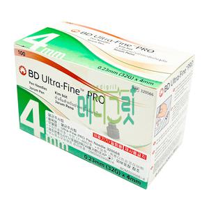BD 비디 울트라파인 인슐린 펜니들 32G 4mm