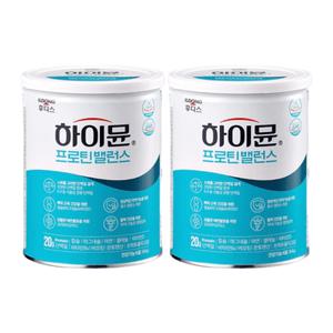 하이뮨 프로틴밸런스 산양유 단백질 파우더 캔 304g 2개