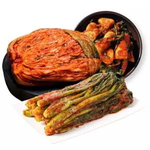 도미솔김치3종세트10kg (포기6+총각2+갓2)
