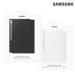 삼성전자 갤럭시탭S9 AI 키보드 북커버 갤탭S9FE 갤탭S10FE 탭S10라이트 호환 태블릿거치 포고핀단자 EF-DX725 N