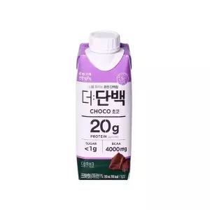 [하프클럽/기타]빙그레 더단백 초코 250ml 18개