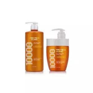 엘라스틴 프로틴클리닉 고영양 샴푸 1000ml + 트리트먼트700ml