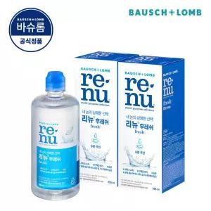 [바슈롬] 리뉴 후레쉬 355ml x 2개 소프트 렌즈 세척액